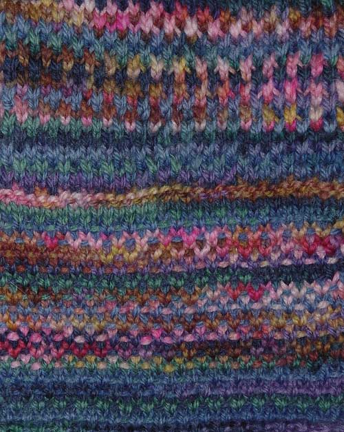 Variegated yarn - only for Stockinette stitch? - Knitting Blog Pattern  Duchess