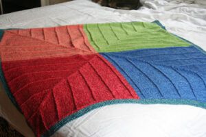 Four Corners Baby Blanket Four Corners Baby Blanket
