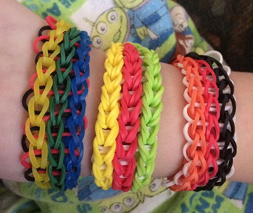 rainbow loom bracelet triple