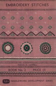 The Needlework Development Scheme Embroidery Stitches Book No 2.