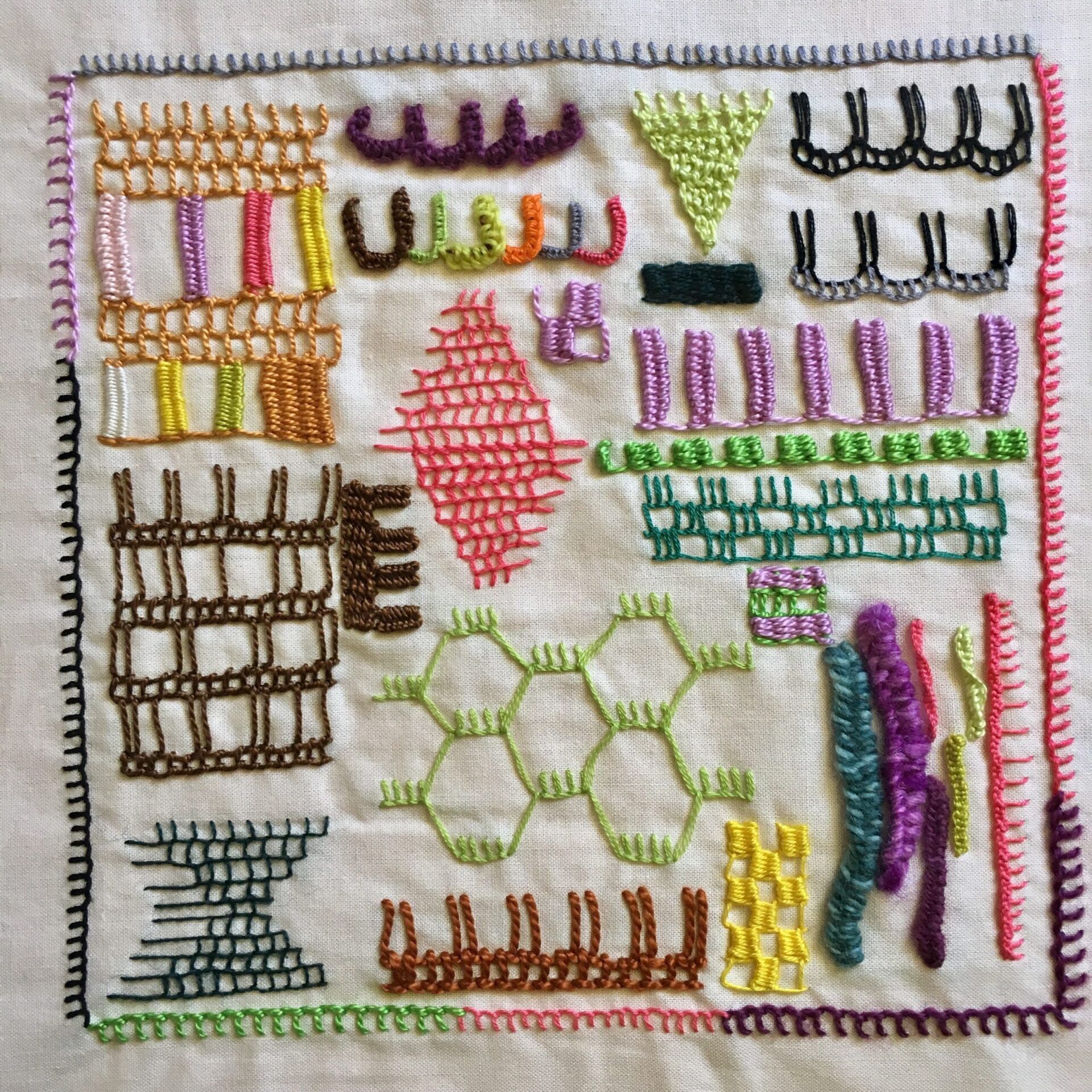 TAST Revisiting Blanket Buttonhole Stitch Knitting Andcom