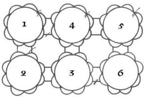 Joining Granny Circles With Crochet: Granny Crochet A
