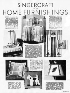 Vintage Singercraft Guide Ads Vintage Singercraft Guide Ads