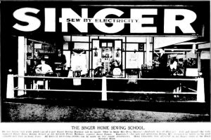 The Singer Display at the Royal National Show (Australia), 1933