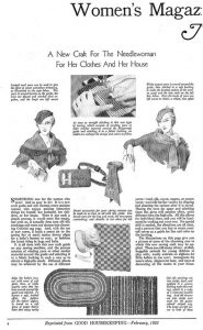A New Craft for the Needlewoman from Good Housekeeping, February 1933