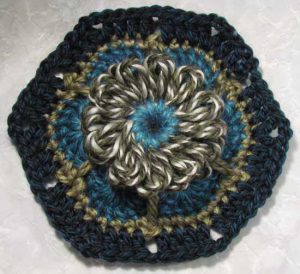 The African Flower Crochet Motif with a Flower Loom Centre The African Flower Crochet Motif with a Flower Loom Centre