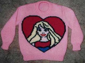 Barbie Knitting Chart Barbie Knitting Chart