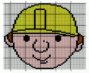 Bob the Builder Knitting Chart Bob the Builder Knitting Chart