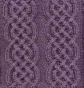 Oddball Sampler Afghan Square #8: Celtic Braid