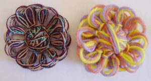 Crazy Daisy Loomed Flowers