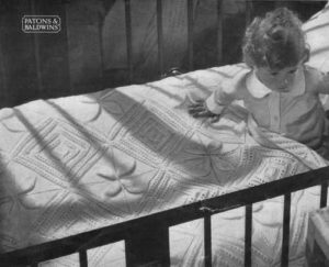 Crocus Cot Cover or Bedspread Crocus Cot Cover or Bedspread