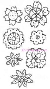Cutwork Flowers c1940