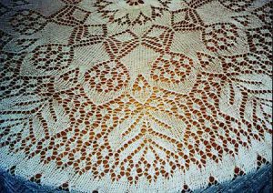 1940’s Knitted Lace Doily