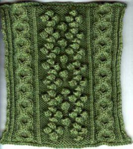 Oddball Afghan Square Square #1: Flower Beds