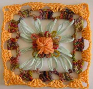 The Granny Square Flower Loom Edging and Join The Granny Square Flower Loom Edging and Join