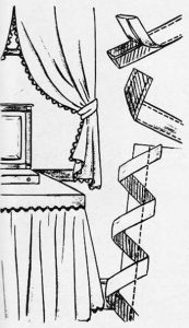 Machine-Craft Trimmings, from “Sewing for the Home” 1946