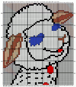 Shari Lewis’s Lamb Chop Knitting Chart