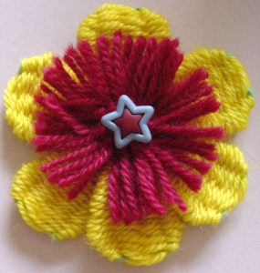 Woven Flowers with Two Layers