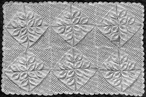 Pram Cover With Embossed Leaves Pram Cover With Embossed Leaves