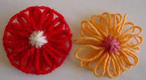 The Oversewn Centre for Loomed Flowers
