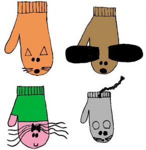 How to Make Mittens into Puppets How to Make Mittens into Puppets