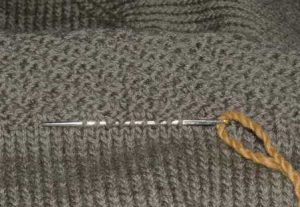 How to Remove Ribbing from a Garment Knit from the Bottom Up