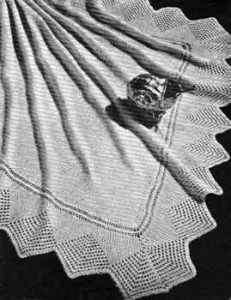 Shell Baby Shawl Shell Baby Shawl