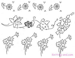 Small Floral Motifs c1930