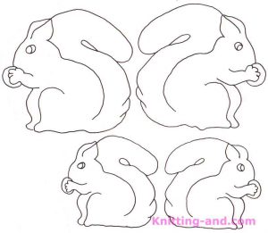Squirrels Embroidery Pattern