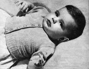 Teddy Baby Cardigan