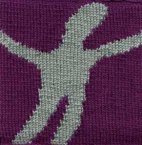 Oddball Sampler Afghan Square #11: The Dance