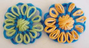 Thick and Thin Loomed Flowers