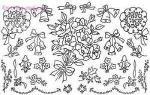 Wedding Bells and Bouquets c1950