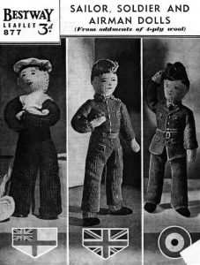 Sailor, Soldier and Airman Dolls