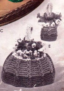 Flower Basket Tea and Egg Cosies