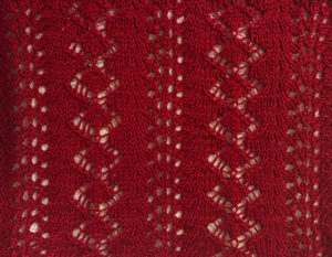 Diamond and Feather Pattern