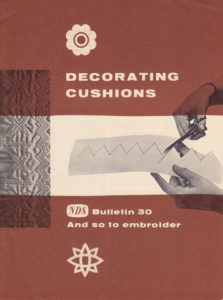 And So To Embroider 30 – Decorating Cushions