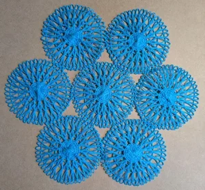 Joining Teneriffe Lace Motifs