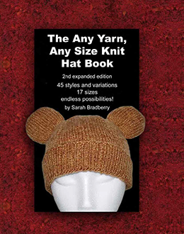 The Any Yarn, Any Size Knit Hat Book Cover